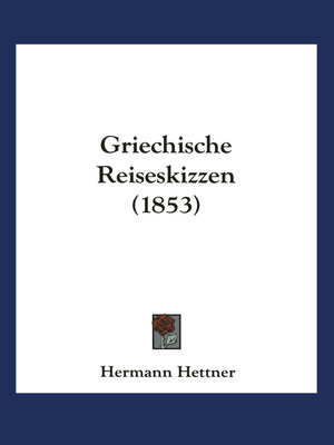 cover image of Griechische Reiseskizzen